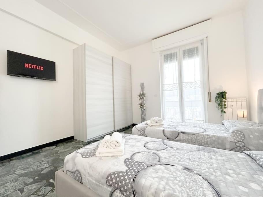 Elegant Apartment - Wifi - Smart Tv - Netflix Генуя Экстерьер фото